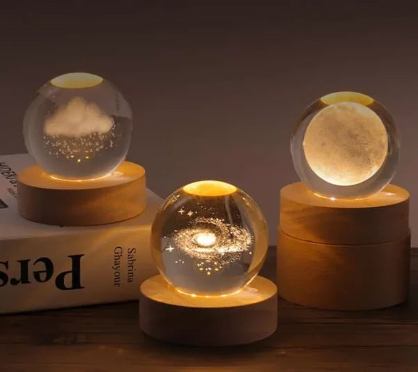 3D Galaxy Crystal Ball Paktronic.store